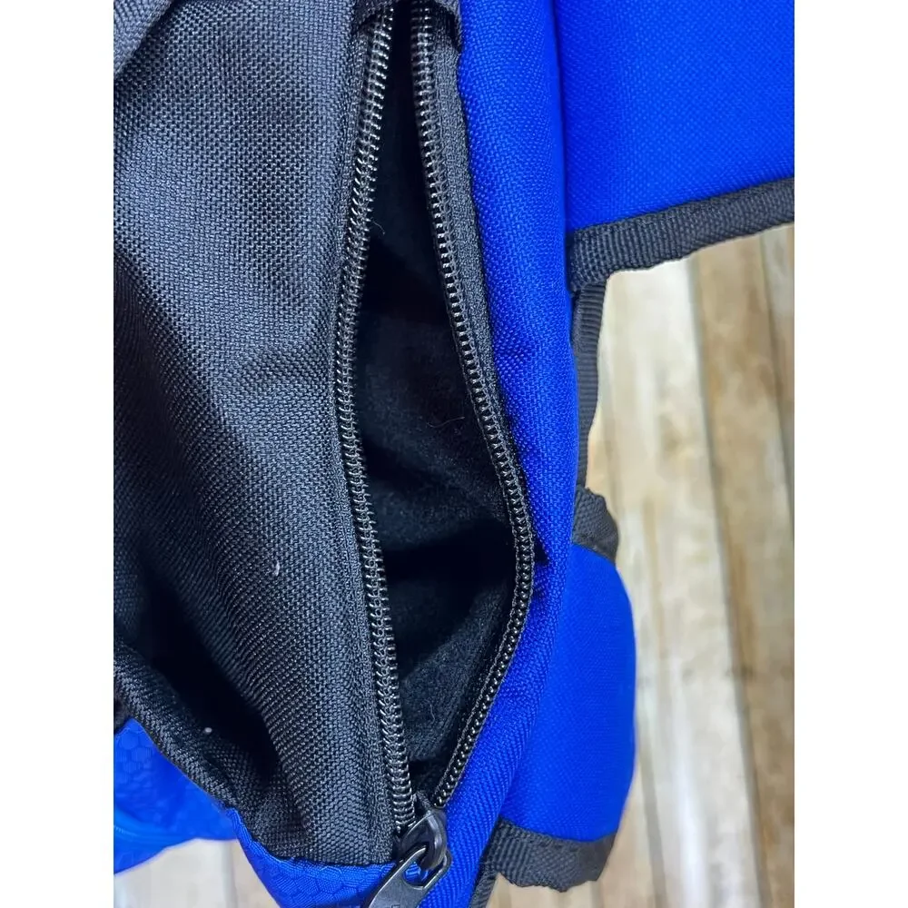 Adidas Prime Backpack Blue Black Full Size School Gym Travel